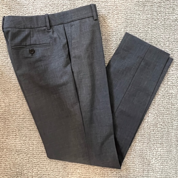 Theory Testra 2B Wool Trousers - Picture 10 of 14